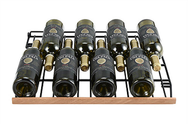 スライドラックの収納本数