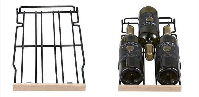 スライドラックの収納本数