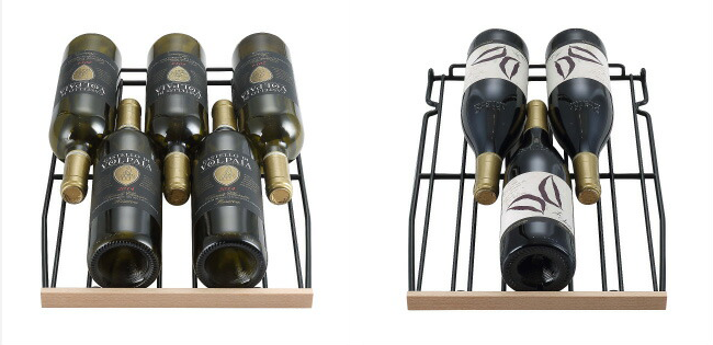 スライドラックの収納本数