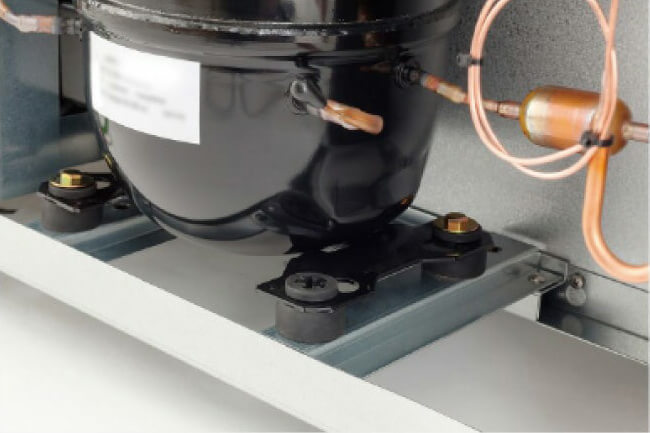 省エネ性に加えて低振動も実現