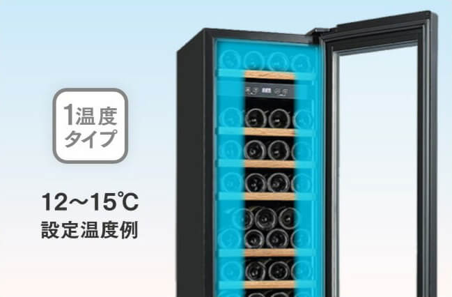 ワインへの刺激を最小限に抑える