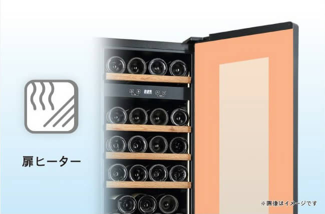 ガラスの結露を抑制