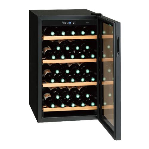 ワインセラー Amazon.co.jp: [山善] ワインクーラー ワインセラー 18本収納 3棚 45L