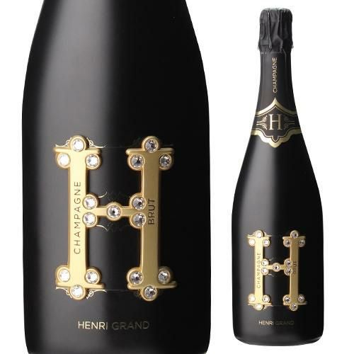 アンリグランブリュット 空瓶 箱付き アンリ グラン ブリュット 750ml 辛口 ヴァレ ド ラ マルヌ 高級 ピノ