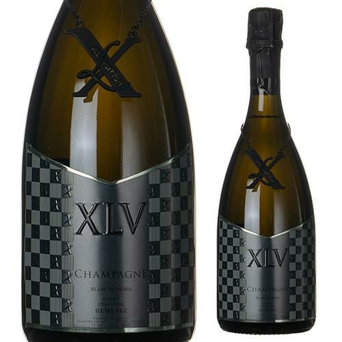新品未使用 XIV ヴィトンシャンパン ブランドノワールドゥミセック 750ml XLV (エックス エル ヴイ)ブラン ド ノワール グラン クリュ